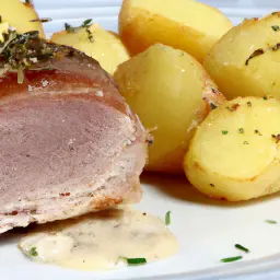 Sonntagsbraten mit Kartoffeln